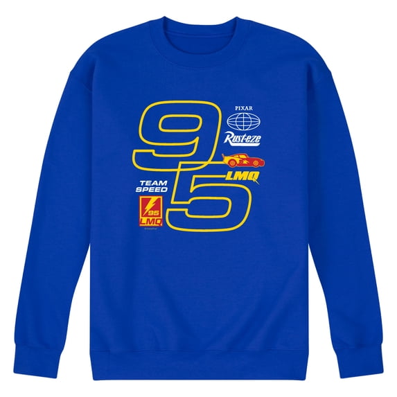 Cars - Lightning McQueen 95 Racing Jersey - Men's Crew Fleece Sweatshirt