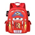 thumbnail image 1 of Cars Lightning McQueen Backpack 3D Pocket Cartoon Backpack Mini Red Racing Backpack, 1 of 6