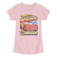 thumbnail image 1 of Cars - Lightning McQueen Champion - Youth Girls Fitted Short Sleeve T-Shirt, 1 of 4