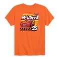 thumbnail image 1 of Cars - Lightning McQueen Decal - Toddler Boys Short Sleeve Graphic T-Shirt, 1 of 3