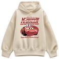 thumbnail image 1 of Cars - Lightning McQueen Egg Hunt Women's Oversized Fleece Hoodie Sweatshirt, 1 of 3