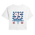 thumbnail image 1 of Cars - Lightning McQueen Jersey - Juniors Cropped Graphic T-Shirt, 1 of 4