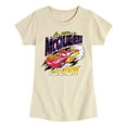thumbnail image 1 of Cars - Lightning McQueen  Kachow - Youth Girls Fitted Short Sleeve T-Shirt, 1 of 4