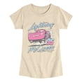 thumbnail image 1 of Cars - Lightning McQueen Motorcross Girls' Fitted Short Sleeve Graphic T-Shirt, 1 of 5