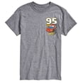 thumbnail image 1 of Cars - Lightning McQueen Race - Men's Short Sleeve Graphic T-Shirt, 1 of 4