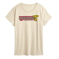 thumbnail image 1 of Cars - Lightning McQueen Race Stripe - Women's Short Sleeve Graphic T-Shirt, 1 of 4