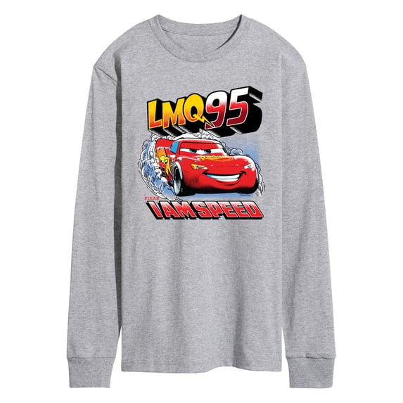 Cars - Lightning McQueen Retro - Men's Long Sleeve Graphic T-Shirt