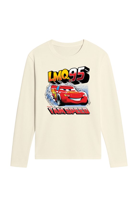 Cars - Lightning McQueen Retro - Men's Long Sleeve Graphic T-Shirt