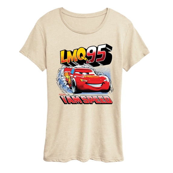 Cars - Lightning McQueen Retro - Women's Short Sleeve Graphic T-Shirt