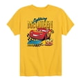 thumbnail image 1 of Cars - Lightning McQueen Think Fast - Toddler Boys Short Sleeve Graphic T-Shirt, 1 of 3