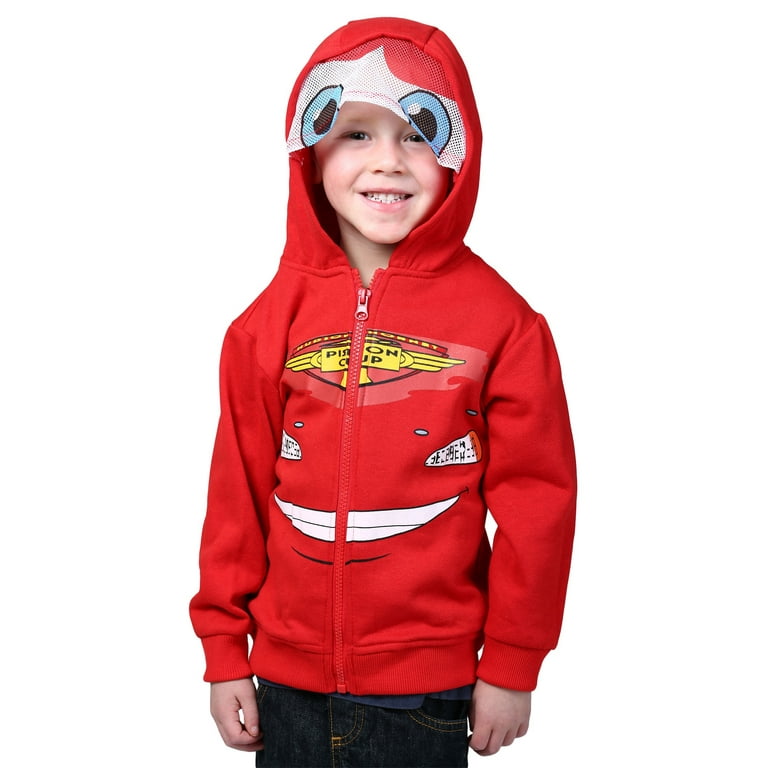 Disney Cars Lightning McQueen Kids Fancy dress costume Hoodie 4T