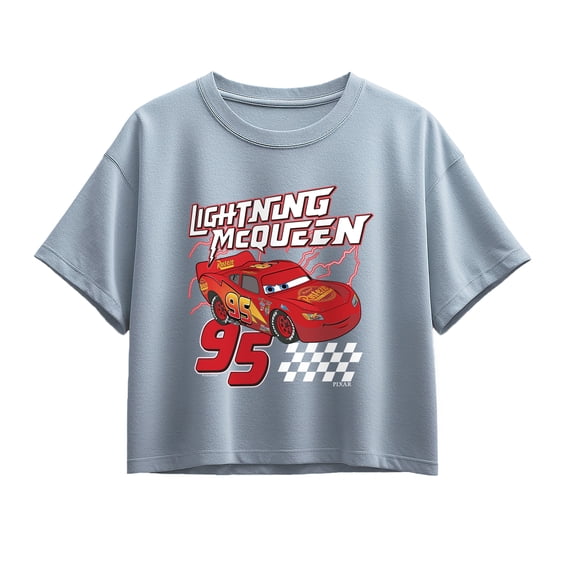 Cars - Lightning McQueen - Youth Girls Boxy T-Shirt