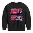thumbnail image 1 of Cars - Lightning Mcqueen Finish Line - Toddler & Youth Crewneck Fleece Sweatshirt, 1 of 5
