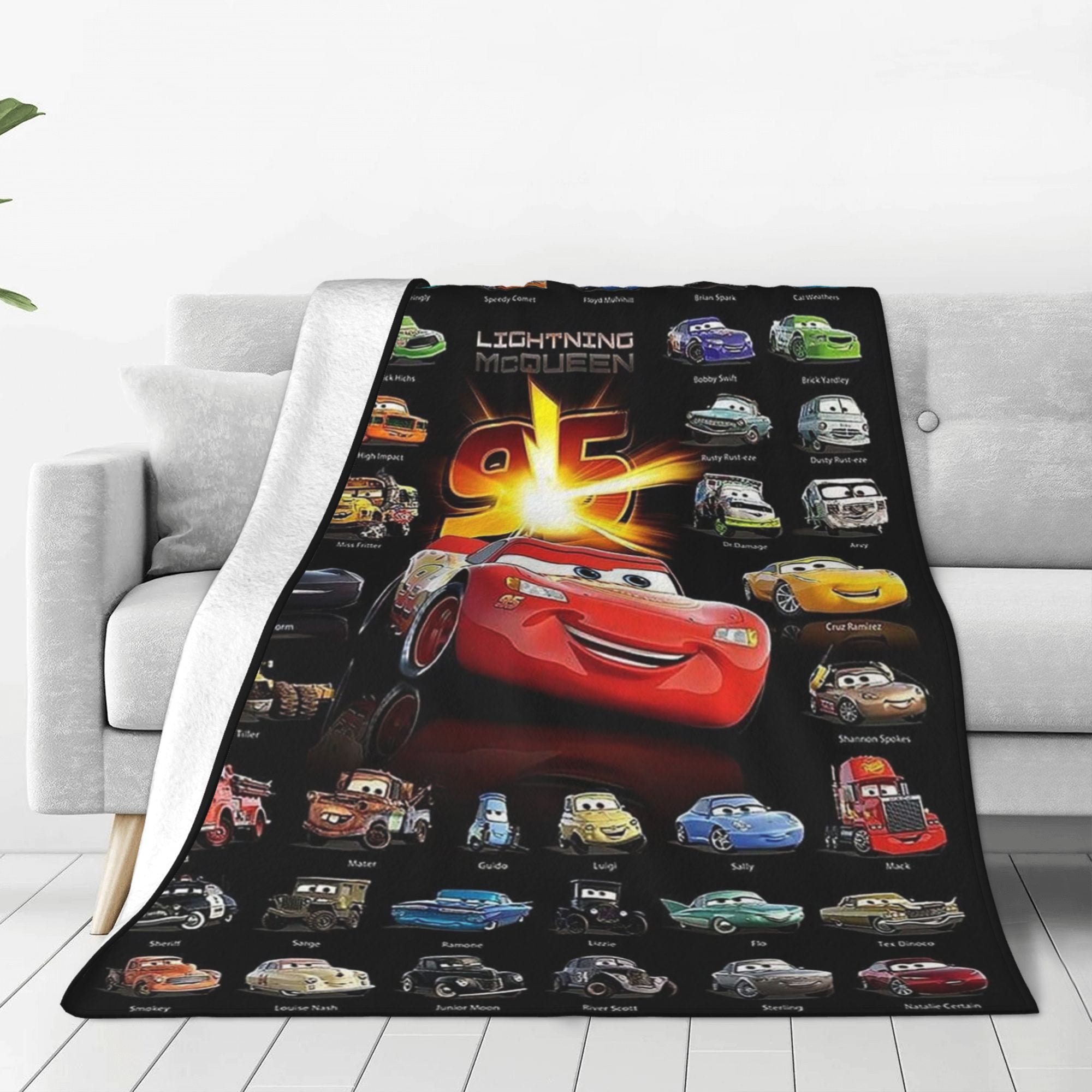 Disney car blanket sale