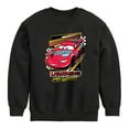 thumbnail image 1 of Cars - Lightning Mcqueen - Toddler & Youth Crewneck Fleece Sweatshirt, 1 of 5