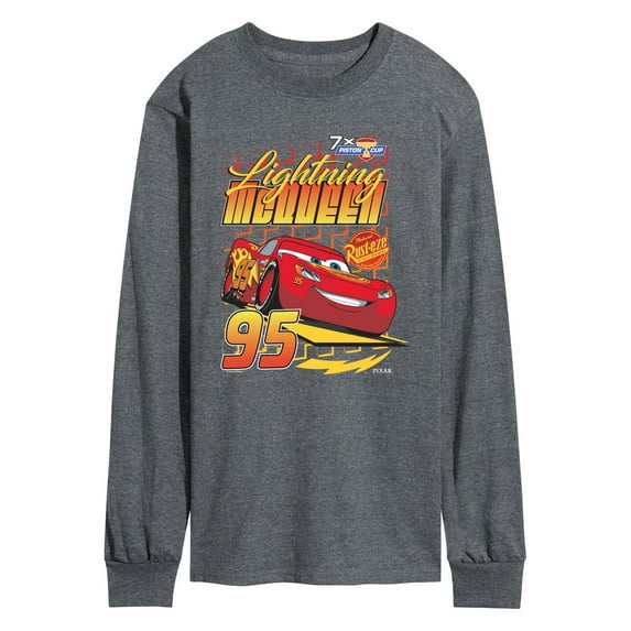 Cars - Lightning Racing - Men's Long Sleeve Graphic T-Shirt