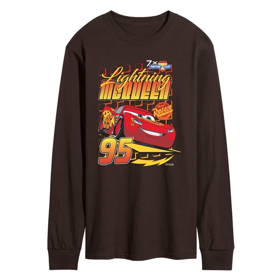 Cars - Lightning Racing - Men's Long Sleeve Graphic T-Shirt
