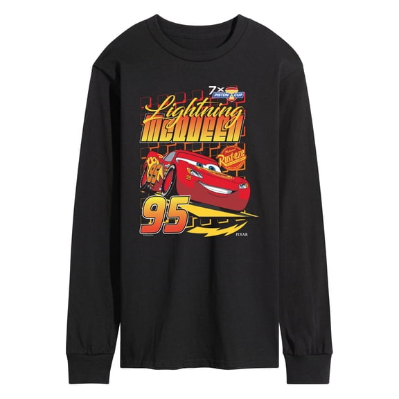 Cars - Lightning Racing - Men's Long Sleeve Graphic T-Shirt