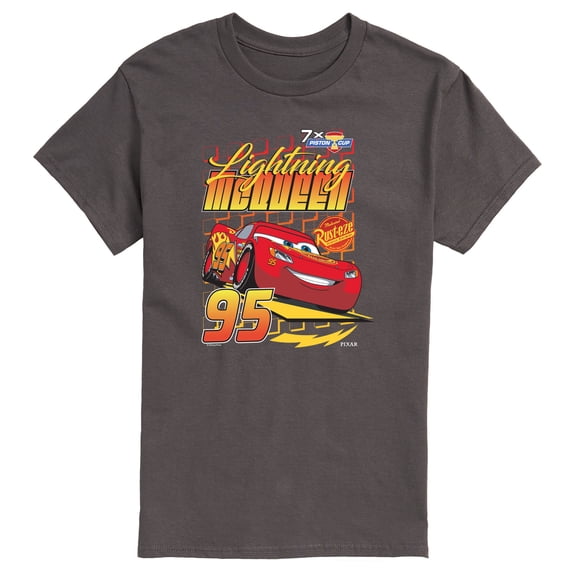 Cars - Lightning Racing - Men's Short Sleeve Graphic T-Shirt