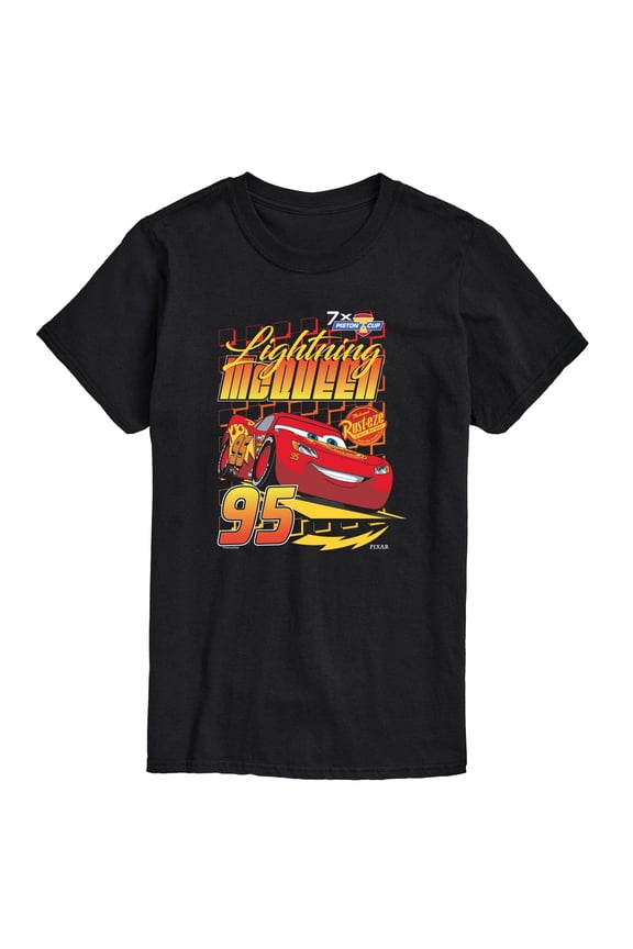 Cars - Lightning Racing - Men's Short Sleeve Graphic T-Shirt