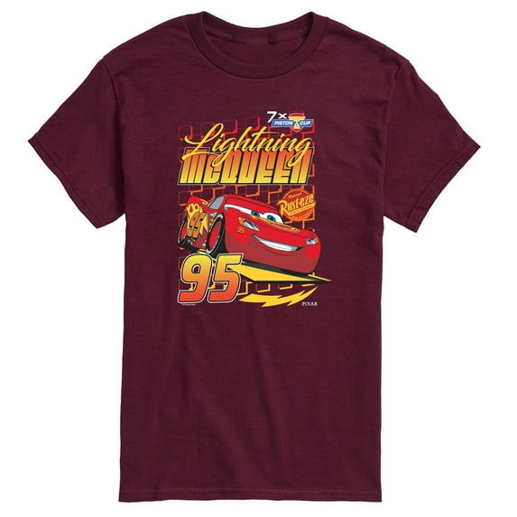 Cars - Lightning Racing - Men's Short Sleeve Graphic T-Shirt