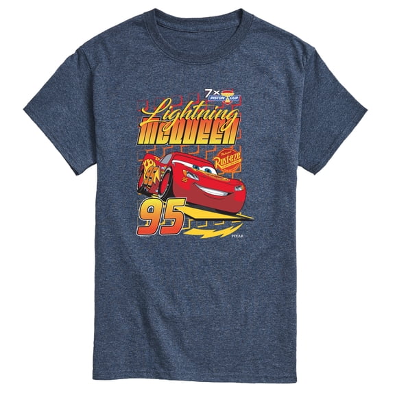 Cars - Lightning Racing - Men's Short Sleeve Graphic T-Shirt