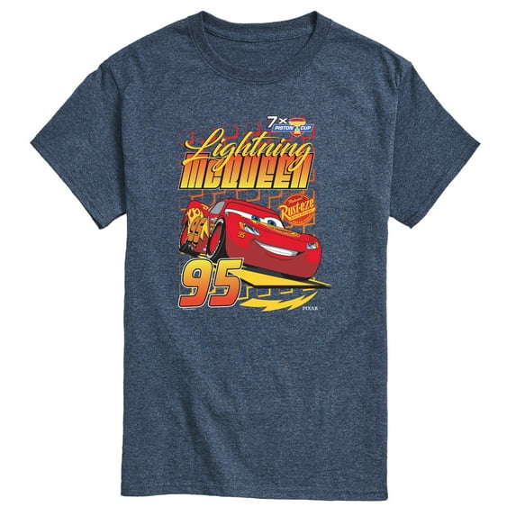 Cars - Lightning Racing - Men's Short Sleeve Graphic T-Shirt