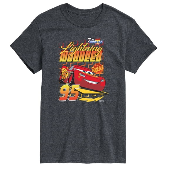 Cars - Lightning Racing - Men's Short Sleeve Graphic T-Shirt