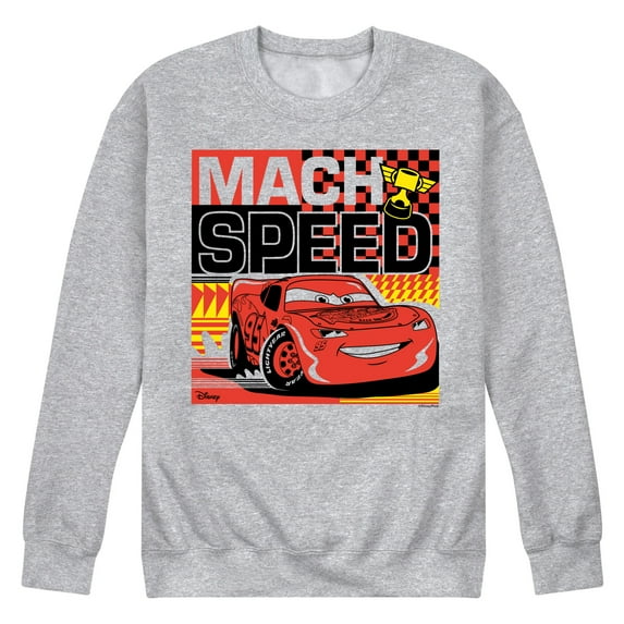 Cars - Mach Speed - Men's Crew Neck Fleece Pullover