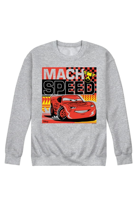 Cars - Mach Speed - Men's Crew Neck Fleece Pullover