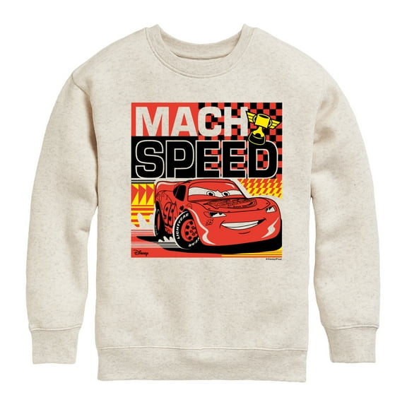 Cars - Mach Speed - Toddler & Youth Crewneck Fleece Sweatshirt
