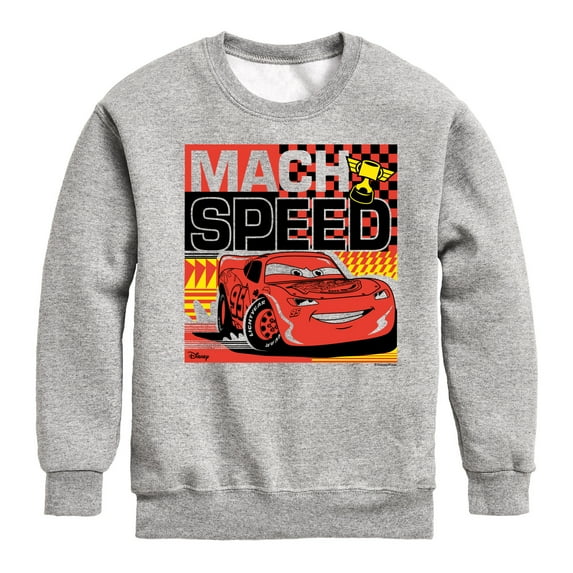 Cars - Mach Speed - Toddler & Youth Crewneck Fleece Sweatshirt