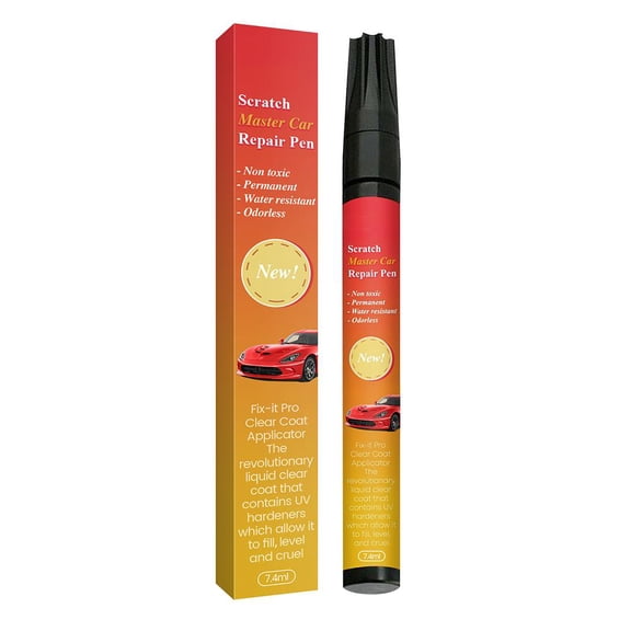 Cars Magic Pen for Car Scratches,Magic Car Scratch Removal Pen,Scratch Remover Applicator,Magic Car Scratch Eraser Pen,Weatherproof Touch Up Paint Pen for Cars,Trucks