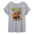 thumbnail image 1 of Cars - Mater Muscle Car - Juniors Oversized Graphic T-Shirt, 1 of 4
