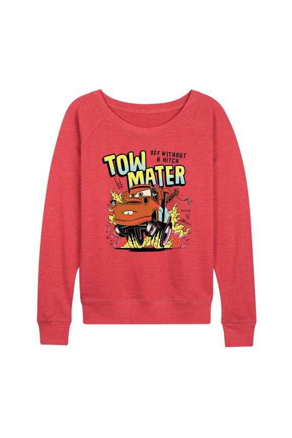 Cars - Mater Muscle Car - Women's French Terry Long Sleeve Pullover