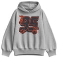 thumbnail image 1 of Cars - McQueen 95 - Women's Oversized Fleece Hoodie Sweatshirt, 1 of 3
