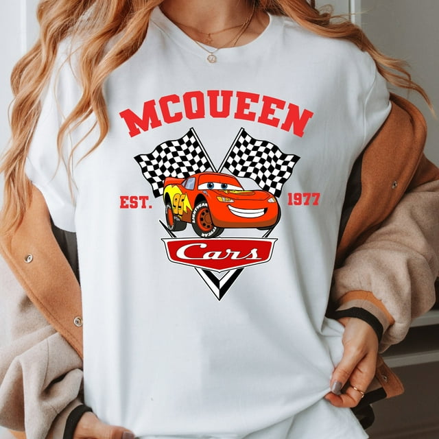 Cars Mcqueen Shirt, Cars Character, Cars Movie Shirt, Pixar Cars Shirt