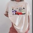 thumbnail image 1 of Cars Movie Cute Spooky Lightning McQueen Mater Halloween Pumpkin Truck T-shirt, 1 of 4