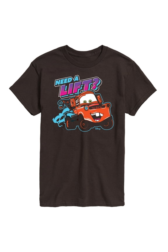 Cars - Need A Lift - Men's Short Sleeve Graphic T-Shirt