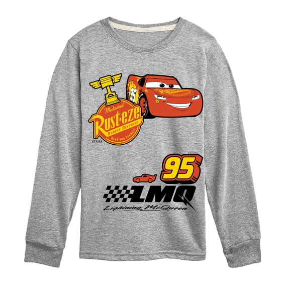 Cars - Patch Boys' Long Sleeve Graphic T-Shirt