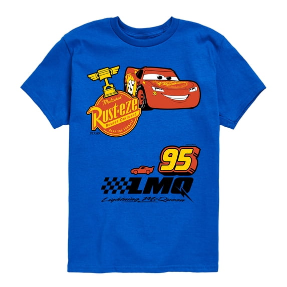 Cars - Patch - Youth Boys Short Sleeve Graphic T-Shirt