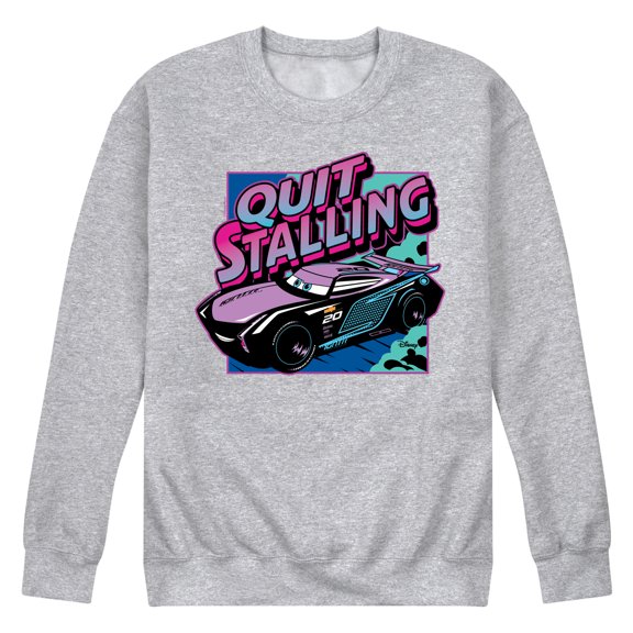 Cars - Quit Stalling  - Men's Crew Neck Fleece Pullover