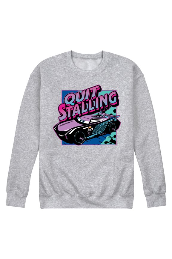 Cars - Quit Stalling - Men's Crew Neck Fleece Pullover