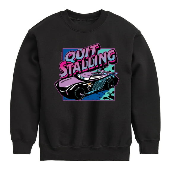 Cars - Quit Stalling - Toddler & Youth Crewneck Fleece Sweatshirt