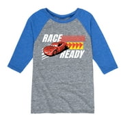 Cars - Race Ready - Toddler & Youth Raglan Graphic T-Shirt