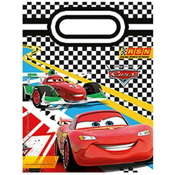 Cars Racing Sports Network Party Bags (Pack of 6)