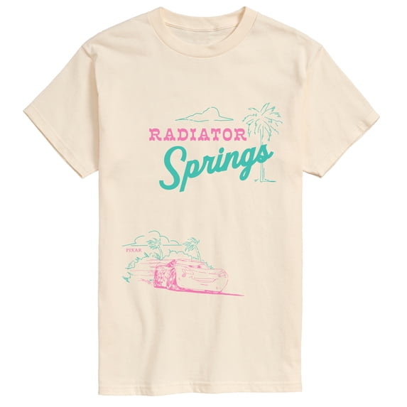 Cars - Radiator Springs - Men's Short Sleeve Graphic T-Shirt