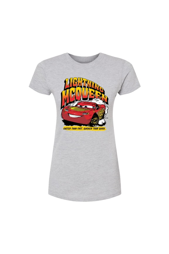 Cars - Retro McQueen - Juniors Fitted Graphic T-Shirt