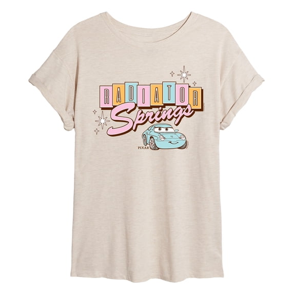 Cars - Retro Radiator Springs Sally Relaxed Fit T-Shirt