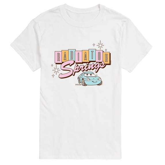 Cars - Retro Radiator Springs Sally Men's Short Sleeve Graphic T-Shirt